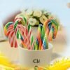 Rainbow Hard Candy Cane - Image 2