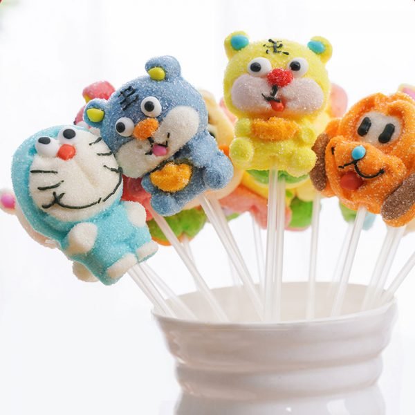 Kartun Marshmallow Lolipop