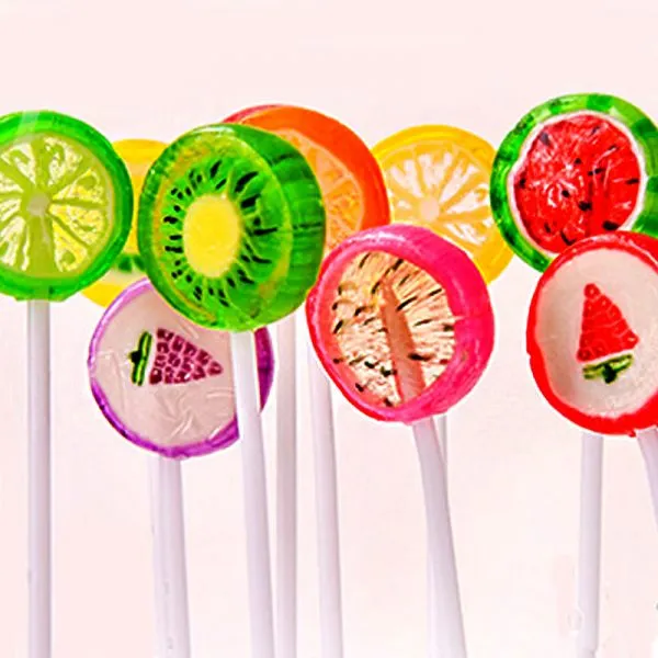 Crystal Fruit Lollipop Hard Candy - Image 2