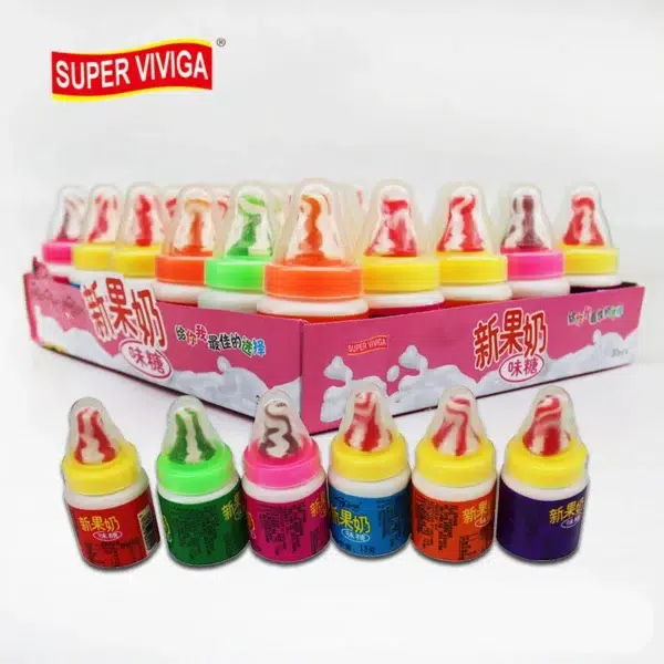 Tattoo Big Nipple Lollipops With Sour Powder
